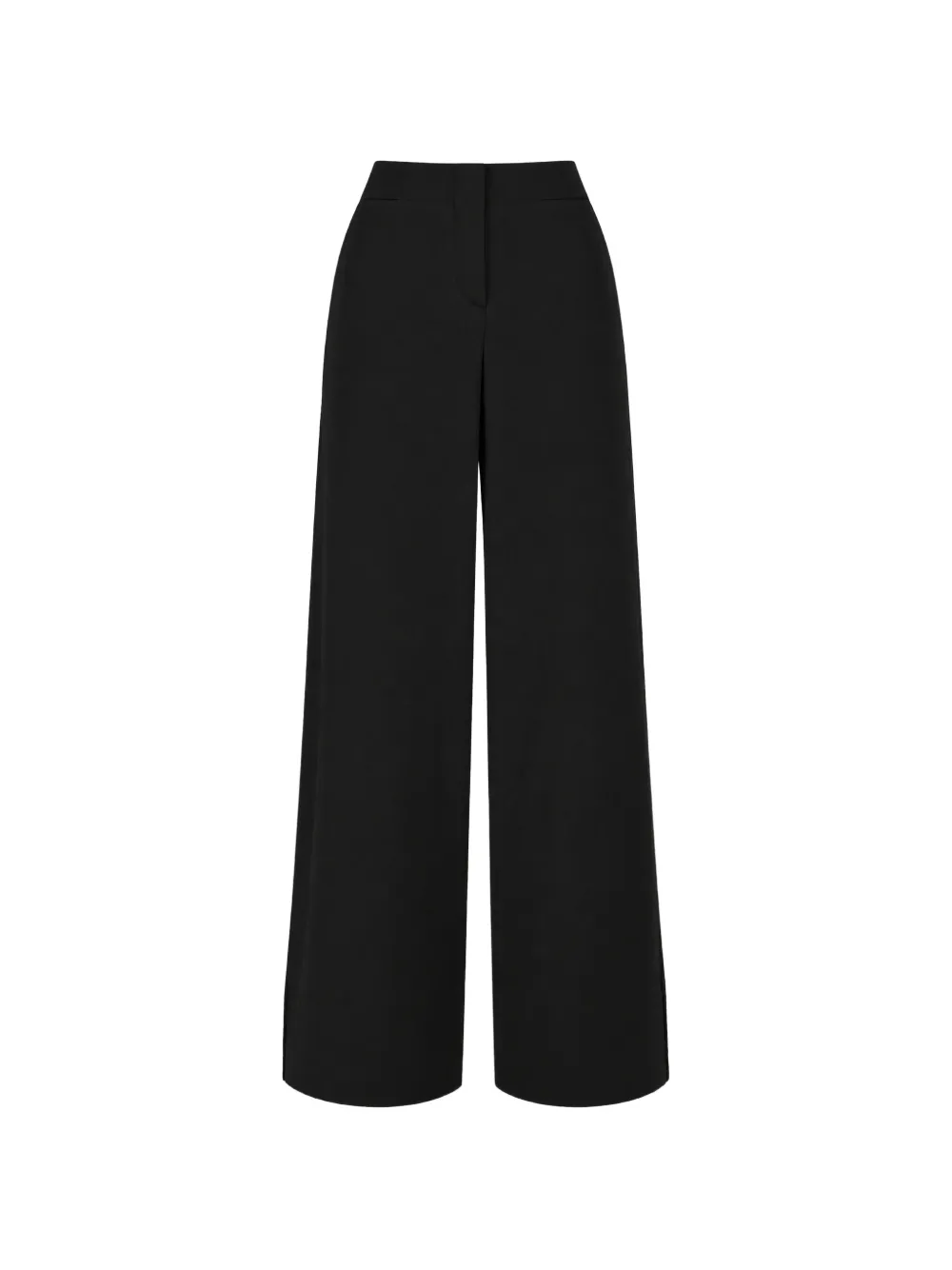 Giorgio Armani rhinestone-embellished wide-leg trousers Zwart