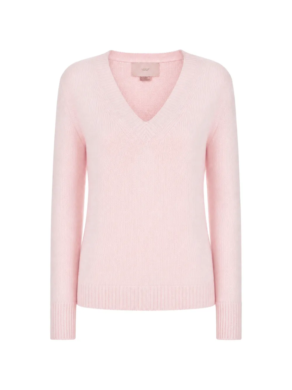 Vanisè V-neck ribbed-trim sweater