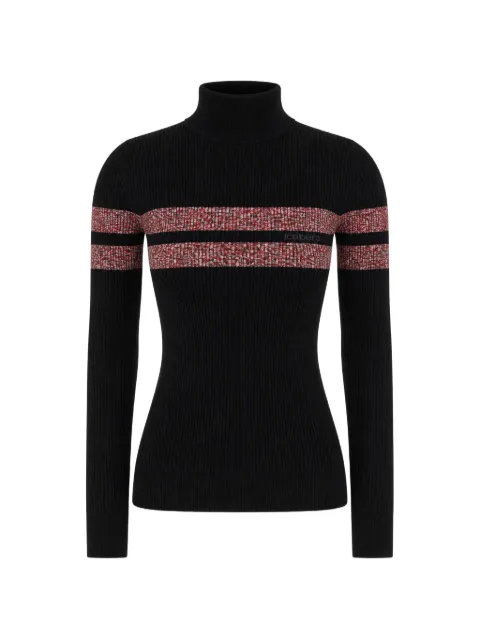 Iceberg striped ribbed-knit sweater