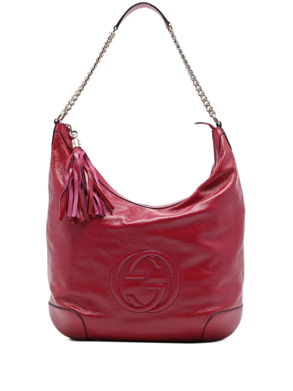 Gucci Pre-Owned 2016-2026 Patent Soho shoulder bag - Rosa