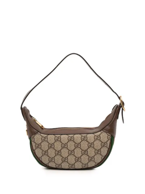 Gucci Pre-Owned 2016-2026 Mini GG Supreme Web Ophidia shoulder bag