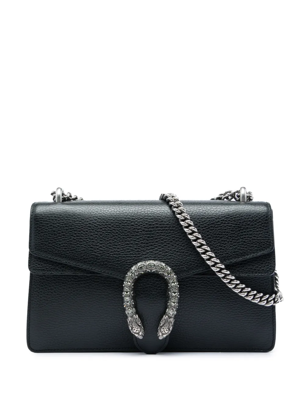 Gucci Pre-Owned 2016-2026 Medium Calfskin Dionysus shoulder bag - Nero