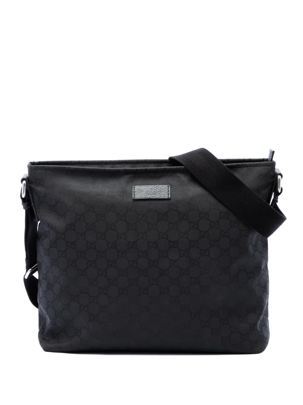 Gucci Pre-Owned 2016-2026 GG Nylon crossbody bag - Nero