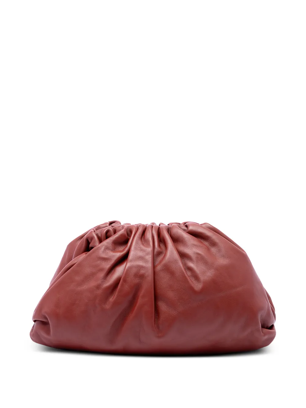 Bottega Veneta Pre-Owned 2012-2026 Lambskin The Pouch clutch bag - Rot