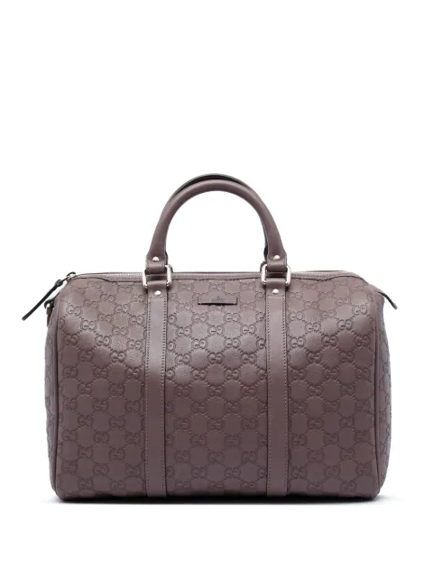 Gucci Pre-Owned 2016-2026 mittelgroße Guccissima Joy Boston Tasche
