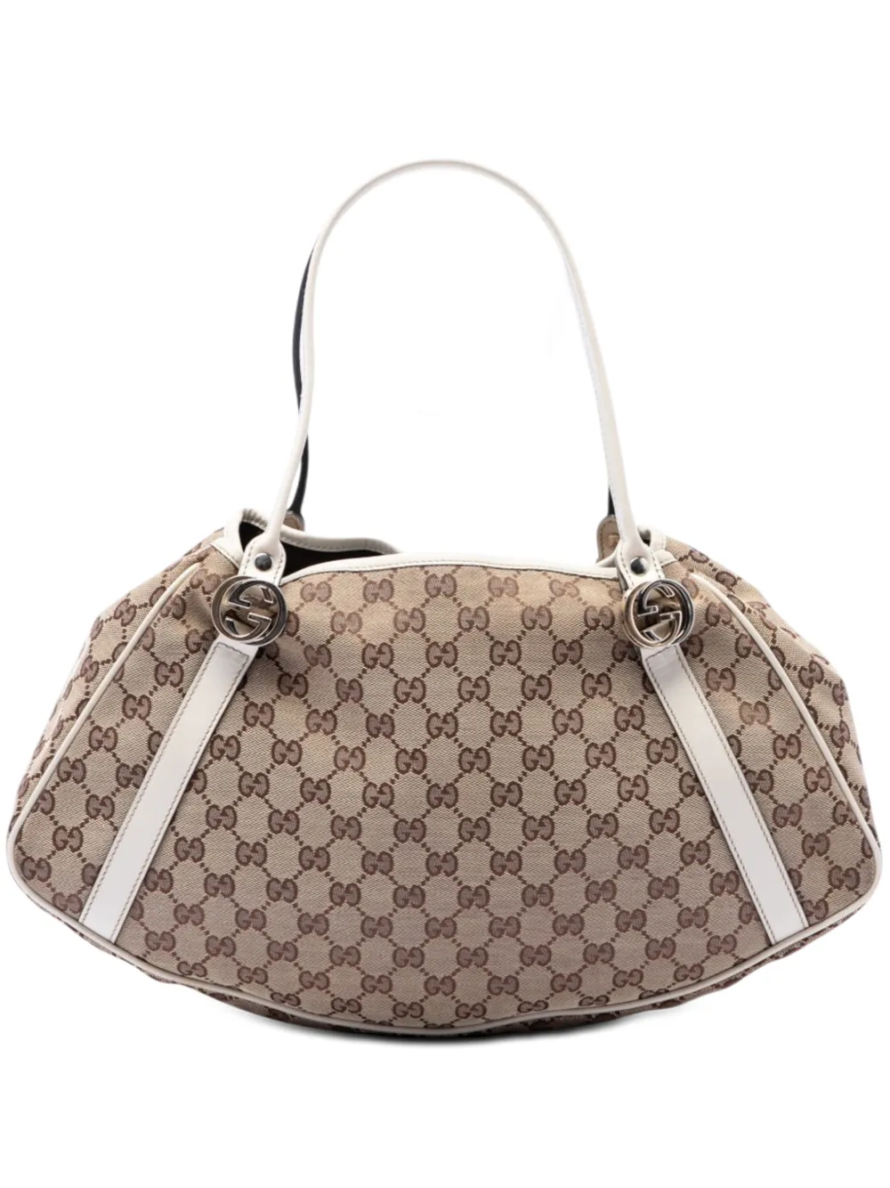 Gucci Pre-Owned 2016-2026 GG Canvas Twins shoulder bag - Marrone
