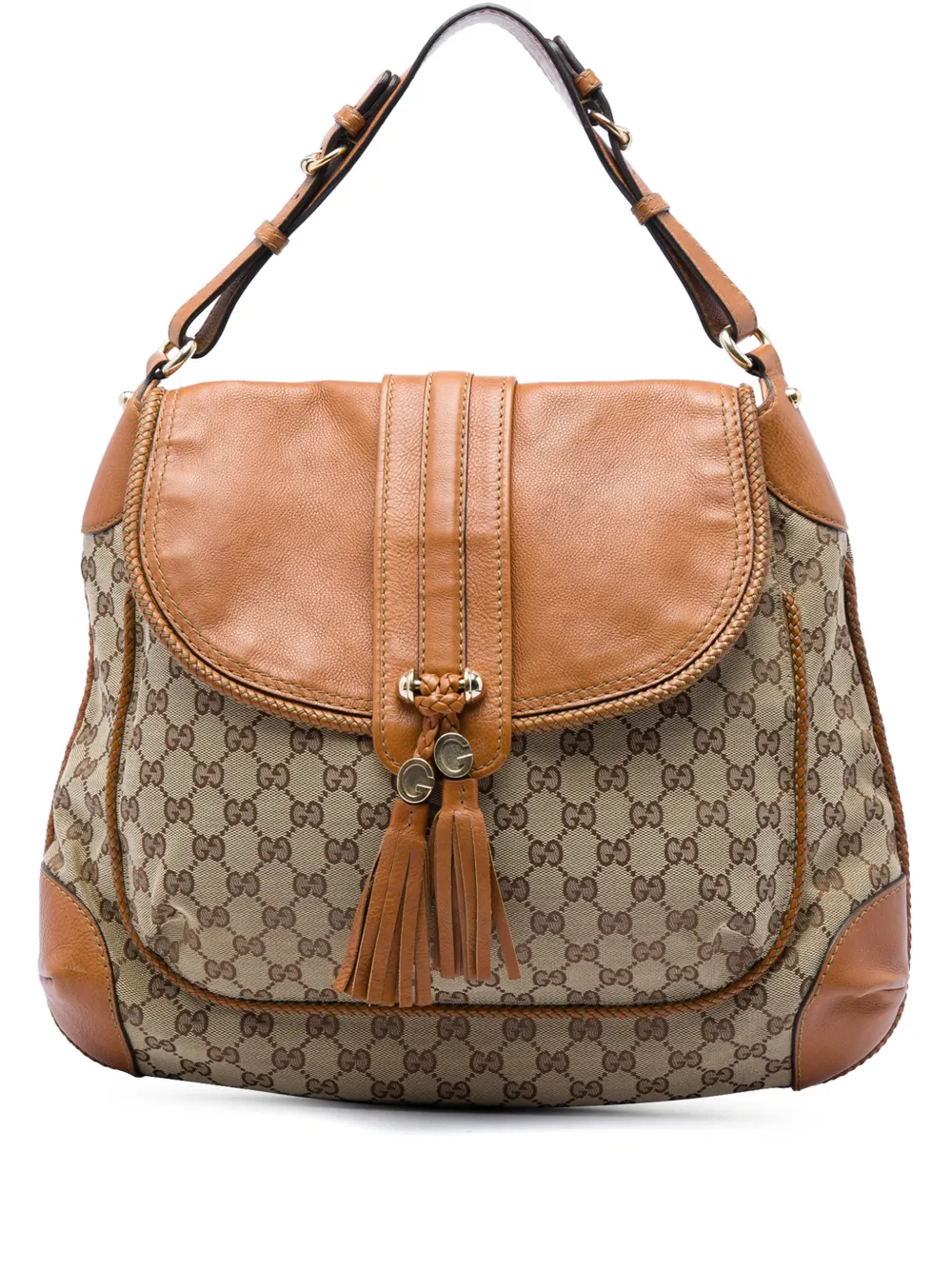 Gucci Pre-Owned 2016-2026 GG Canvas Marrakech shoulder bag - Toni neutri