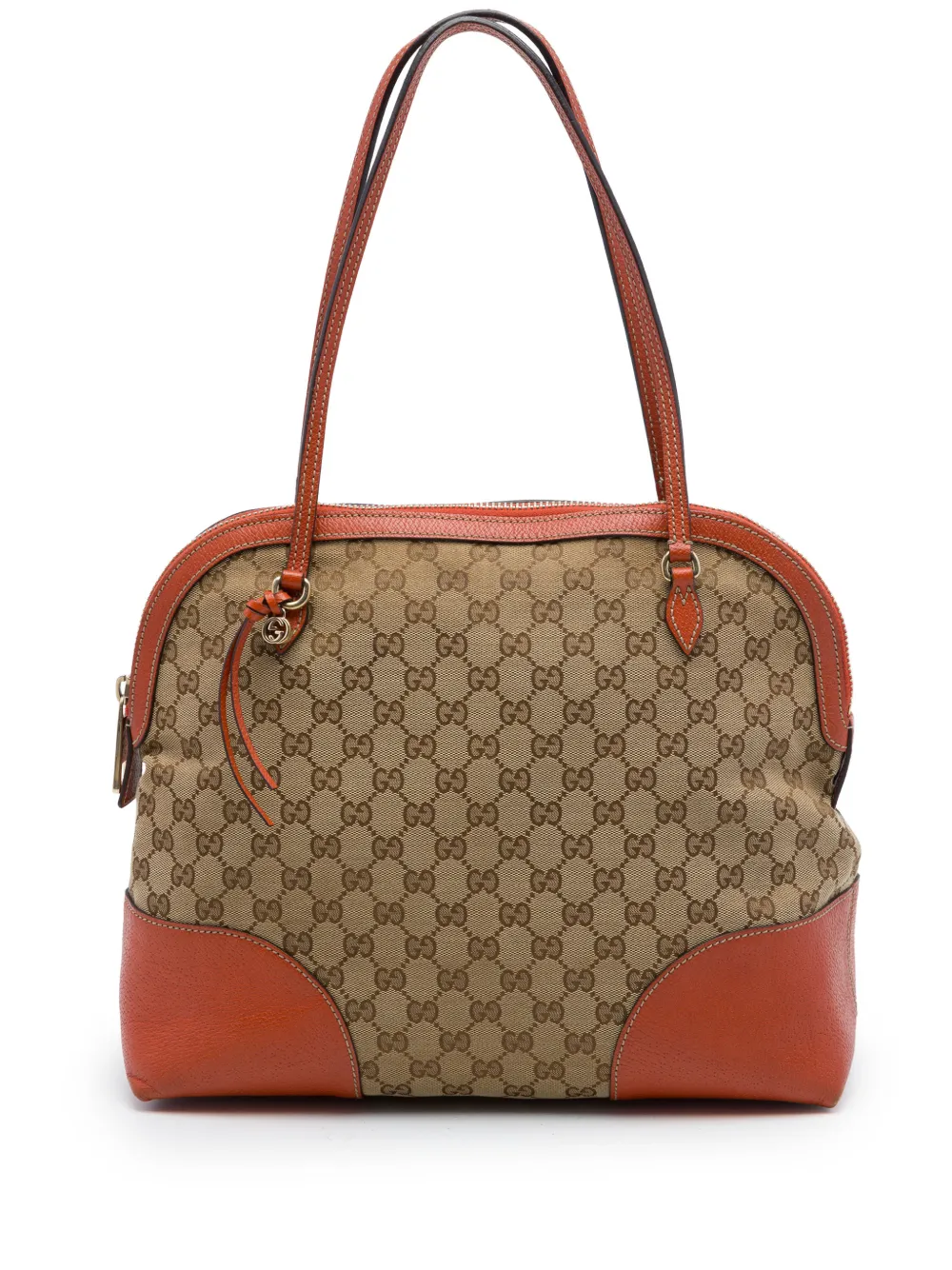 Gucci Pre-Owned 2016-2026 Medium GG Canvas Bree Dome tote bag - Toni neutri