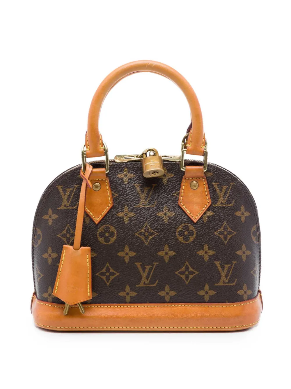Louis Vuitton Pre-Owned 2017 Monogram Alma BB satchel - Braun