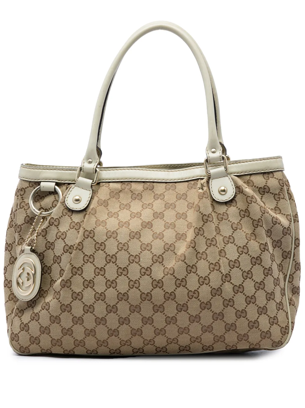 Gucci Pre-Owned 2016-2026 GG Canvas Sukey tote bag - Toni neutri