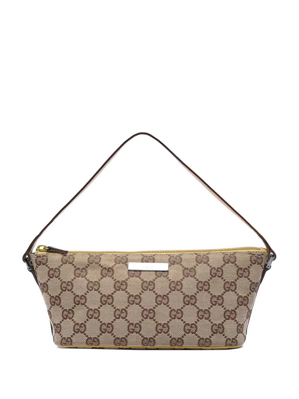 Gucci Pre-Owned 2000-2015 GG Canvas Boat shoulder bag - Nude
