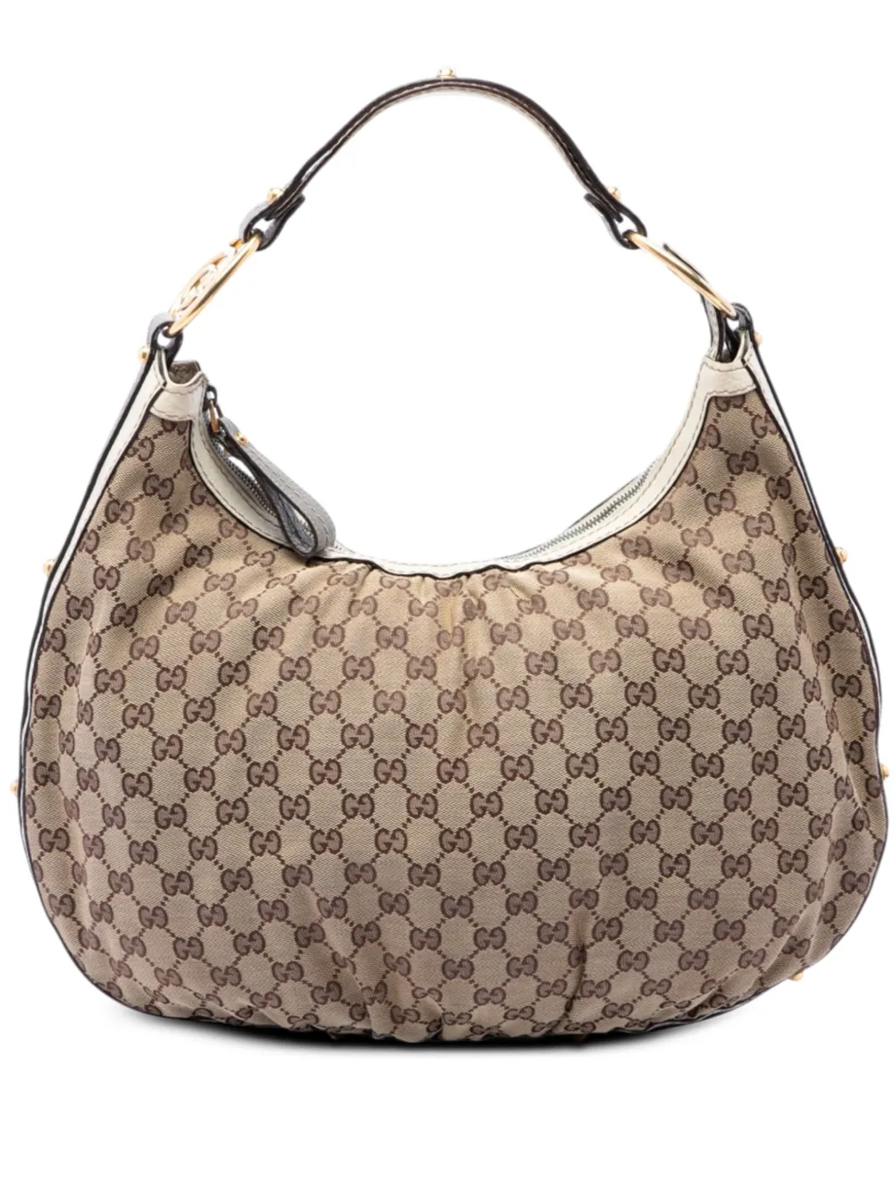 Gucci Pre-Owned 2016-2026 GG Canvas shoulder bag - Nude