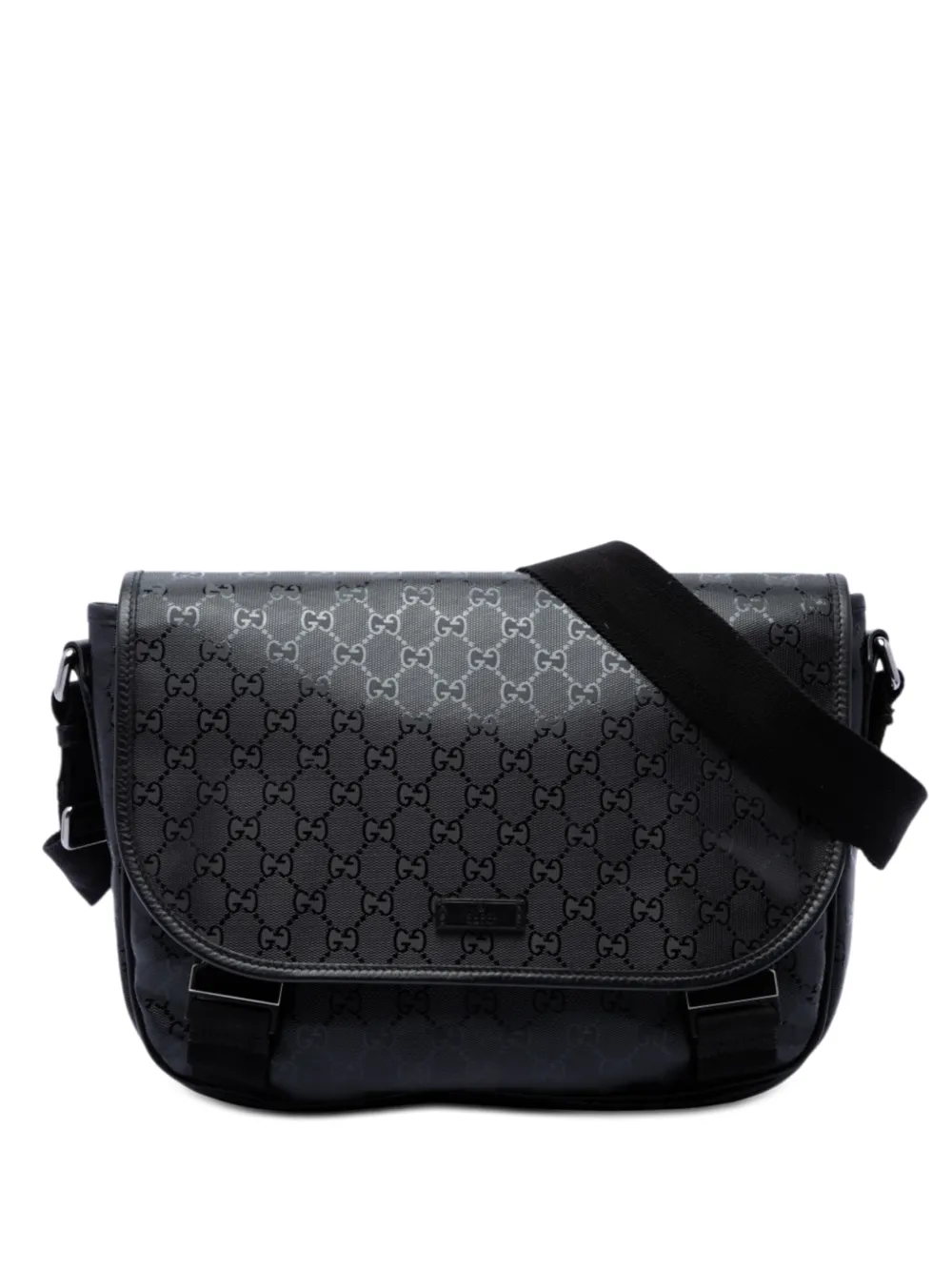Gucci Pre-Owned 2016-2026 GG Imprime crossbody bag - Nero