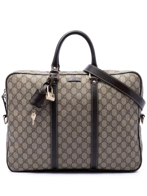 Gucci Pre-Owned 2016-2026 GG Supreme business bag