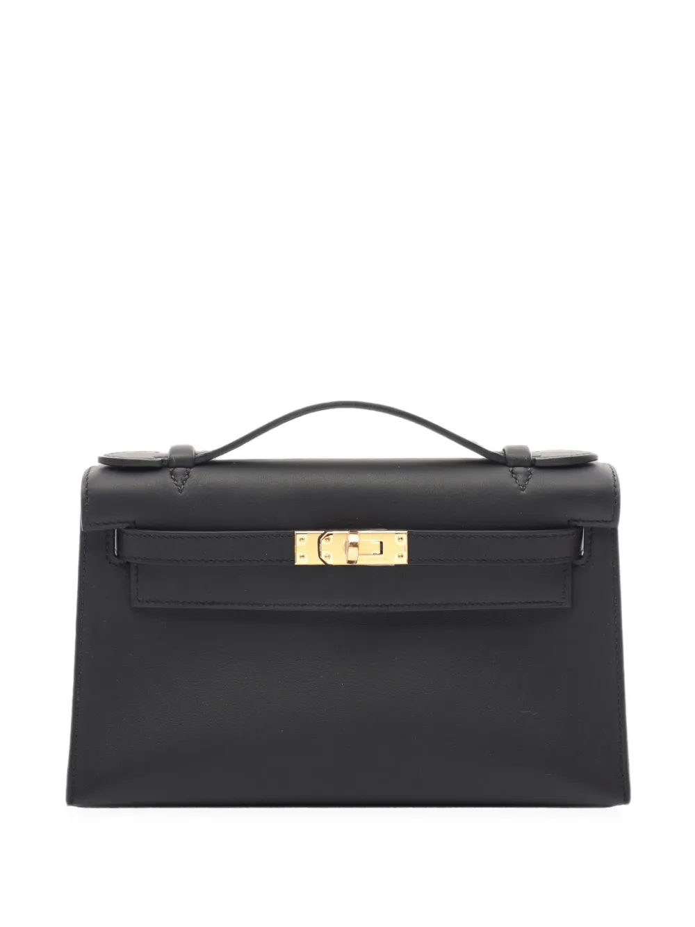 Hermès Pre-Owned 2024 Swift Kelly Pochette 22 handbag - Schwarz