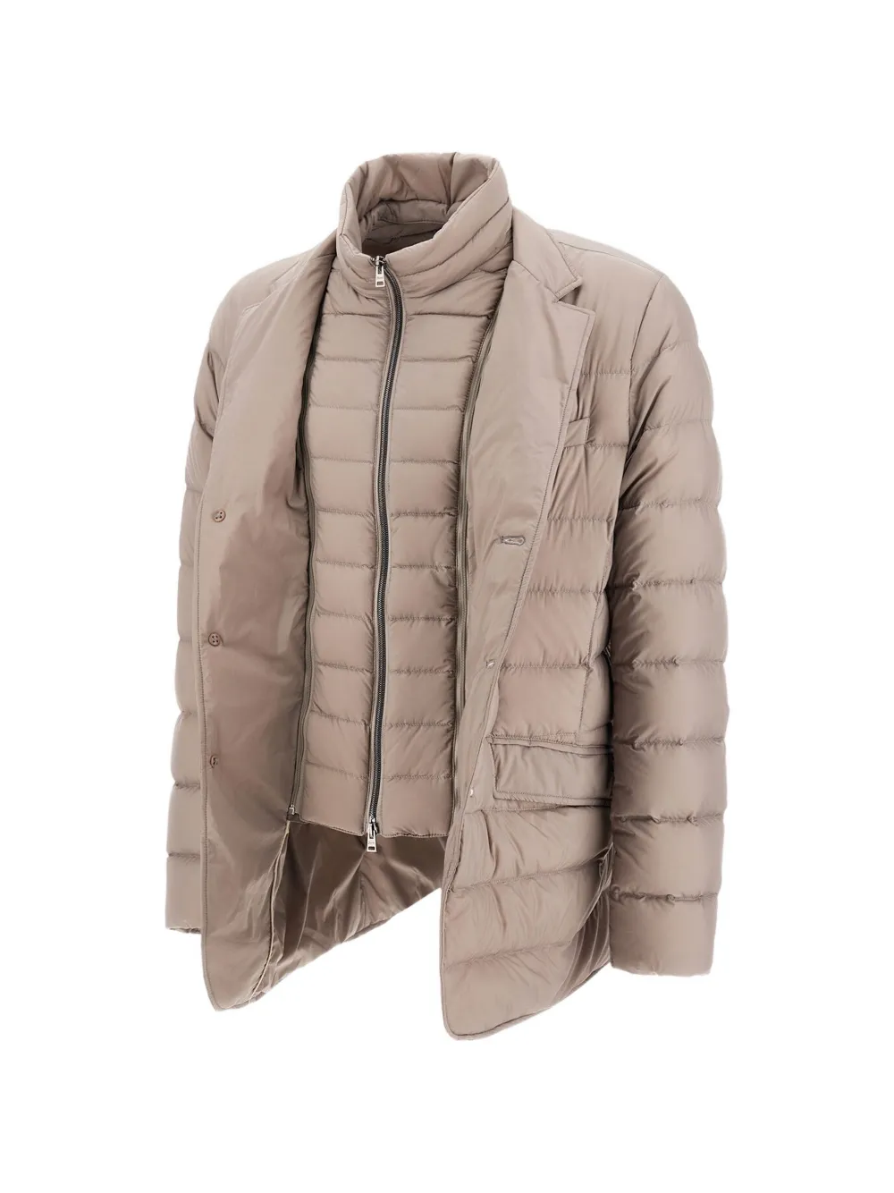 Herno La Giacca gewatteerd jack Beige