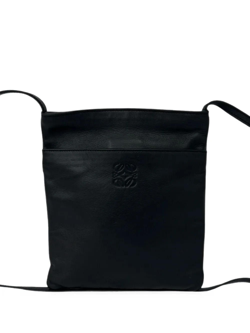 Loewe Pre-Owned 2000-2010 Anagram Umhängetasche aus Leder - Schwarz