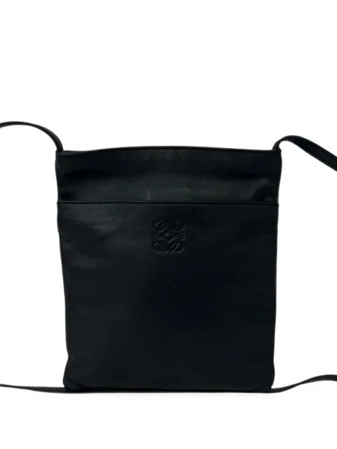 Loewe Pre-Owned 2000-2010 Leather Anagram crossbody bag