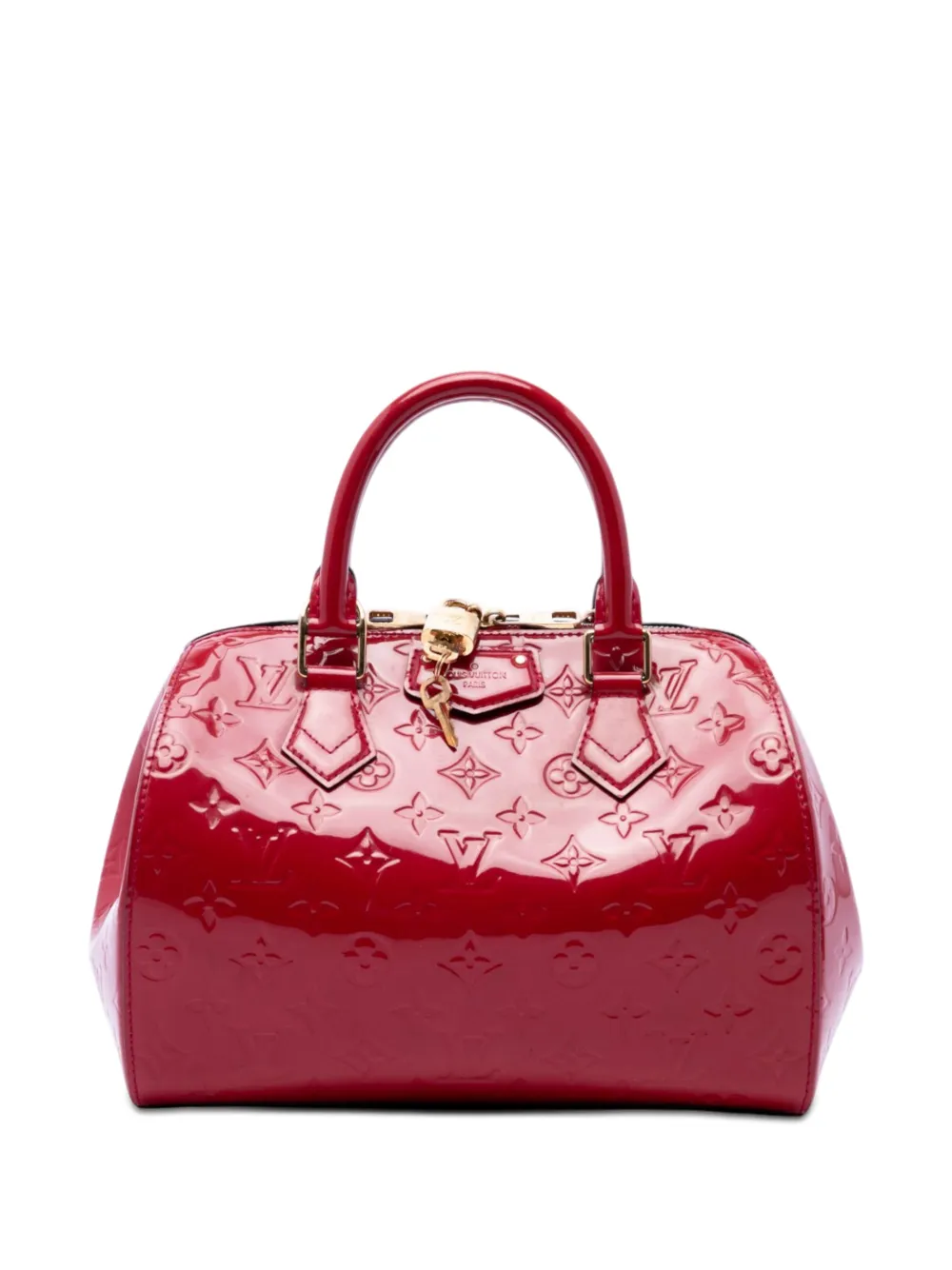 Louis Vuitton Pre-Owned 2014 Monogram Vernis Montana handbag - Rosso