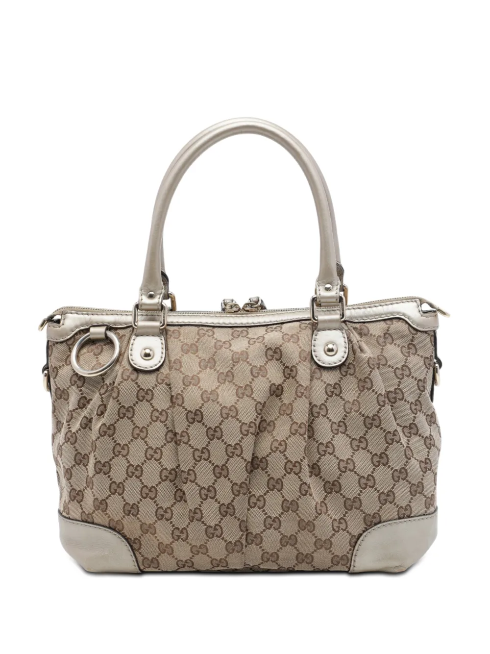 Gucci Pre-Owned 2016-2026 GG Canvas Sukey satchel - Oro