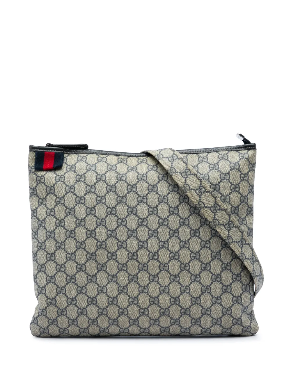 Gucci Pre-Owned 2000-2015 GG Supreme Web crossbody bag - Toni neutri