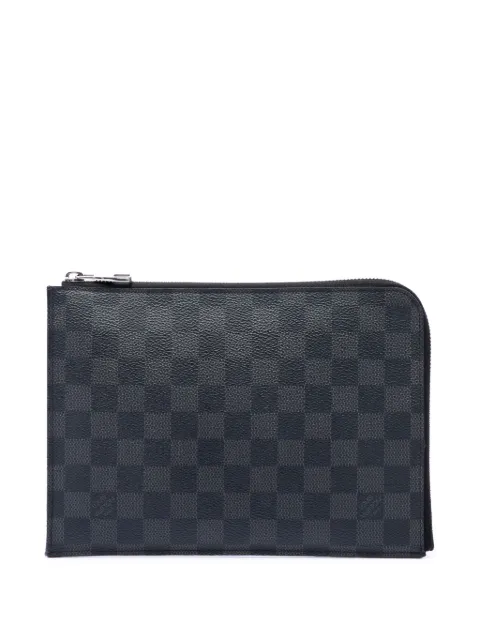 Louis Vuitton Pre-Owned 2016 Damier Graphite Pochette Jour PM clutch bag