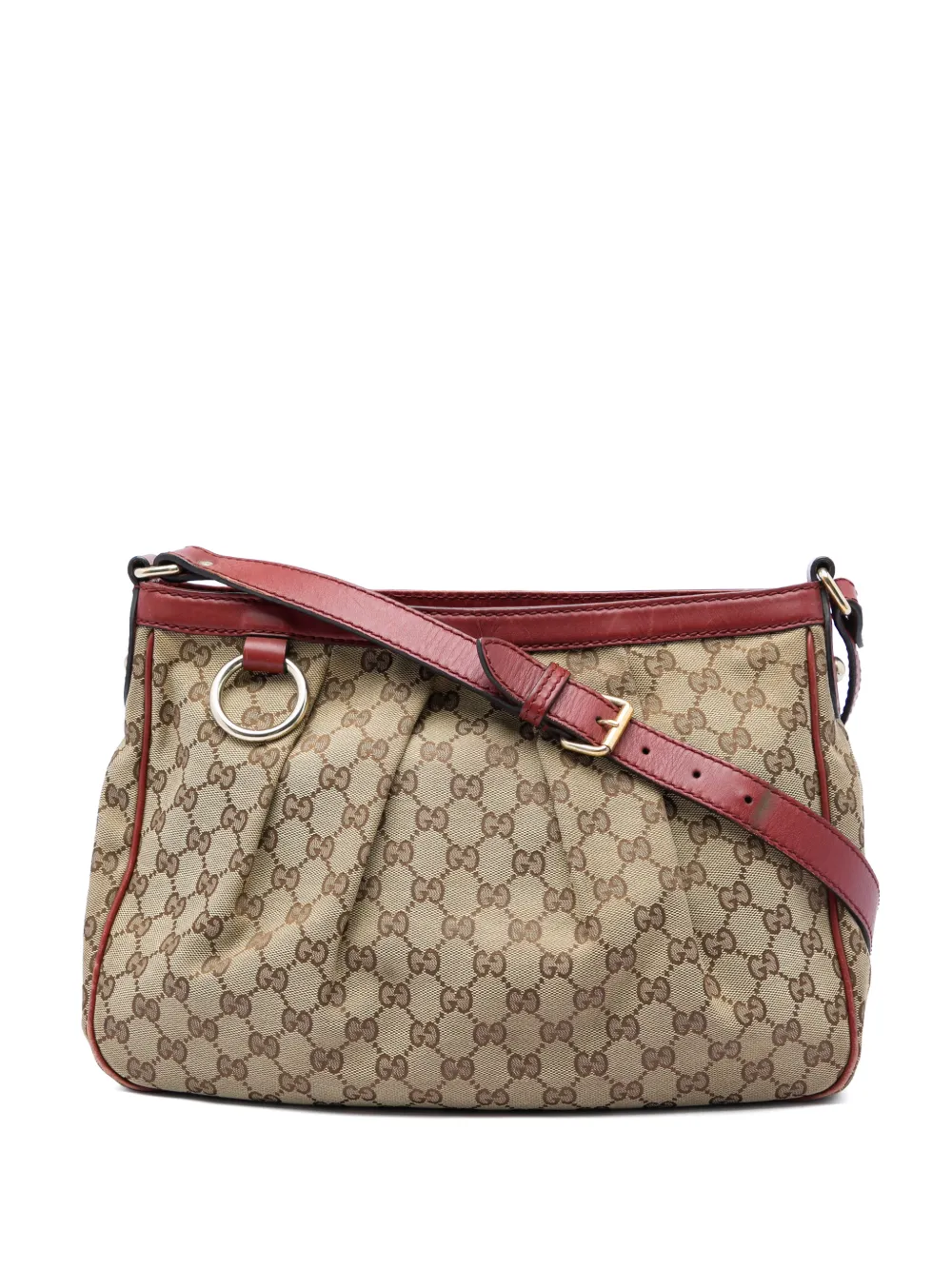Gucci Pre-Owned 2016-2026 GG Canvas Sukey crossbody bag - Nude