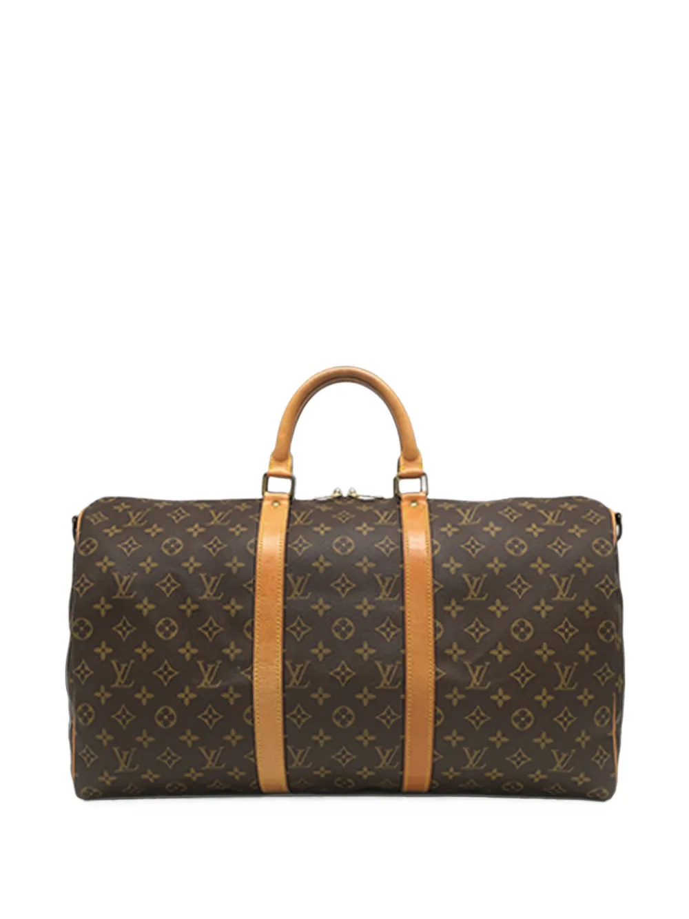 Louis Vuitton Pre-Owned 1993 Monogram Keepall Bandoulière Reisetasche 50cm - Braun