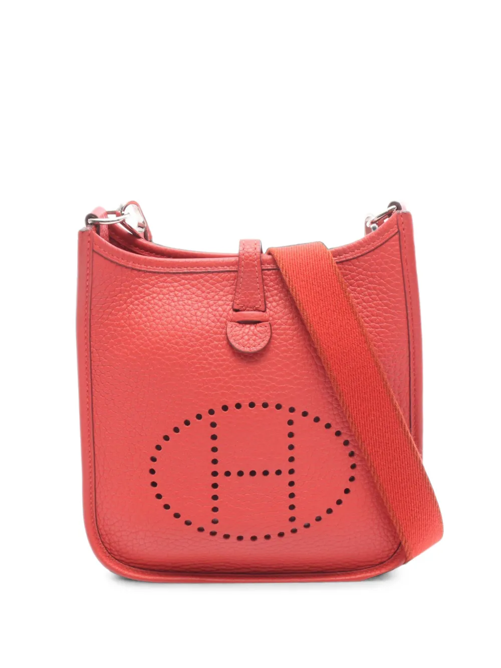 Hermès Pre-Owned 2015 Clemence Evelyne I TPM crossbody bag - Rot
