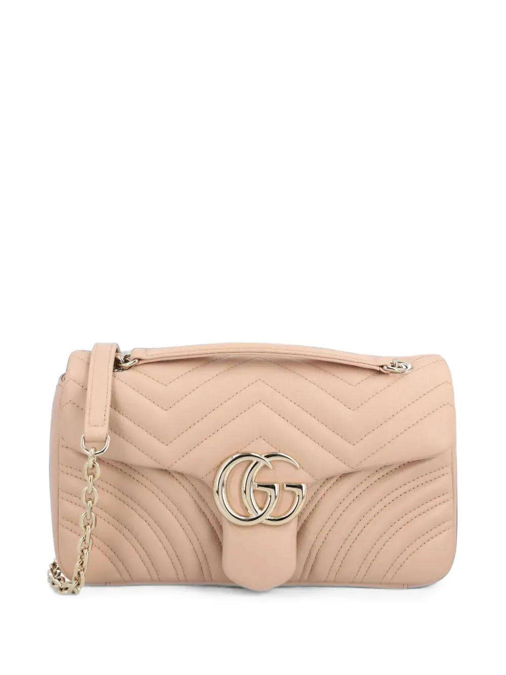 Gucci medium GG Marmont matelassé shoulder bag - Rosa