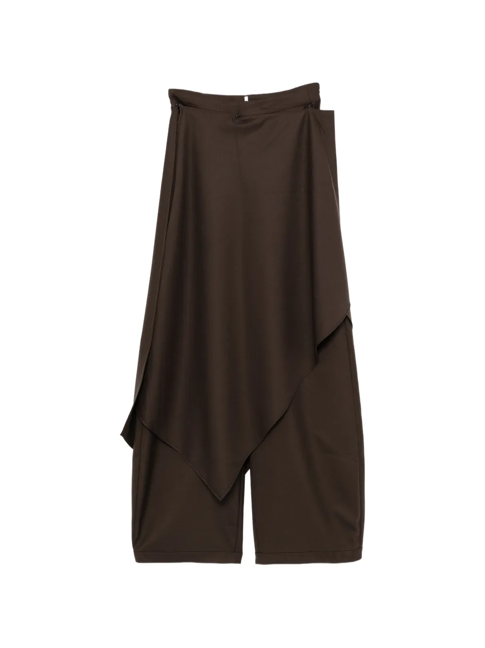 YEAREAST layered draped trousers