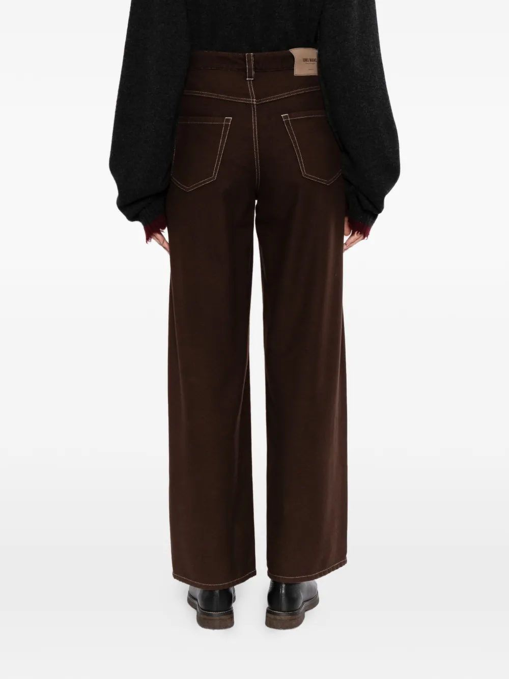 Uma Wang Phyllis broek Bruin