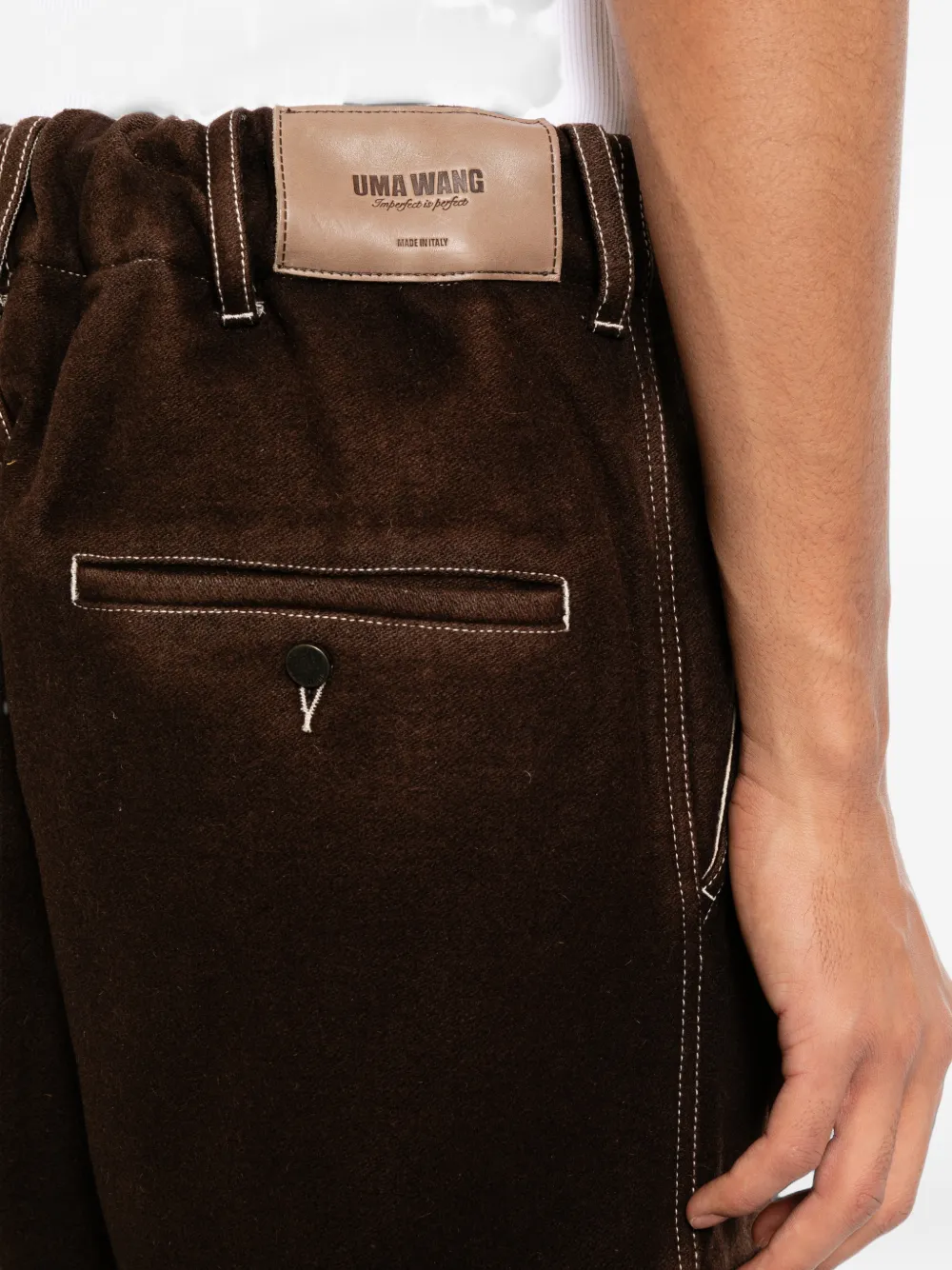 Uma Wang Cargo broek Bruin