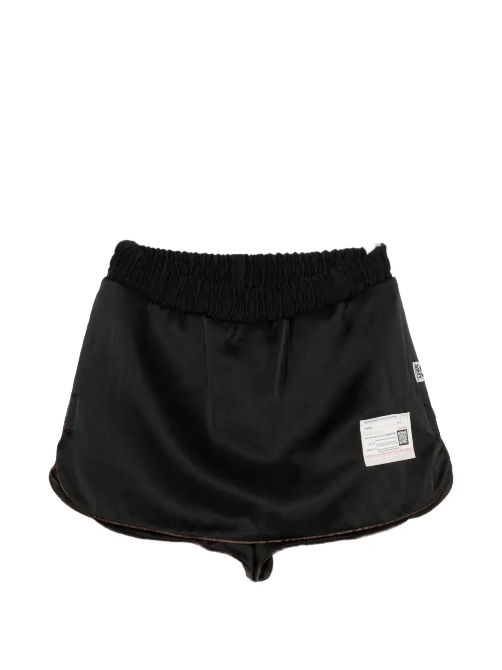 Maison MIHARA YASUHIRO logo-patch elasticated-waist shorts