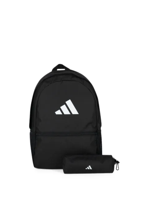 adidas logo-print backpack with pencil case