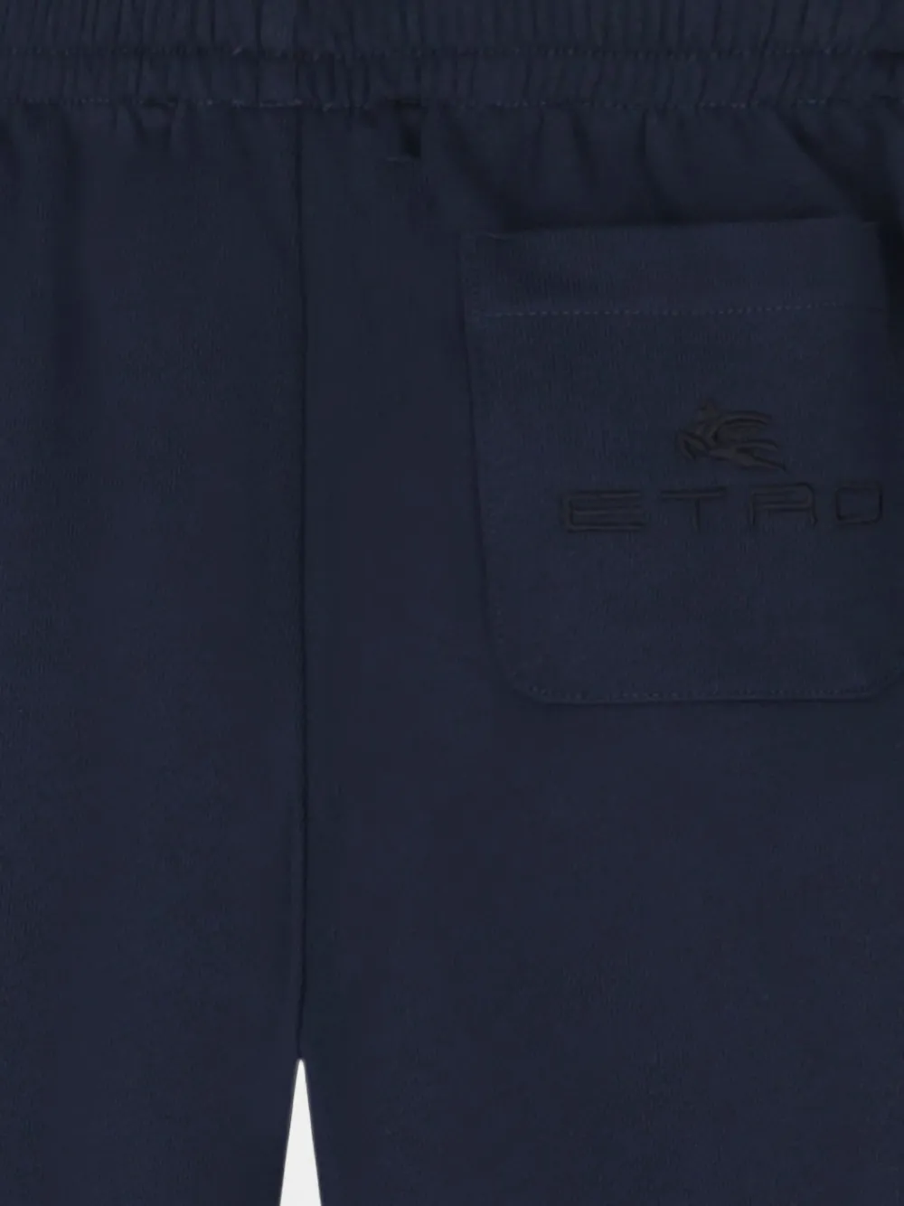 ETRO KIDS Trainingsbroek met geborduurd logo Blauw