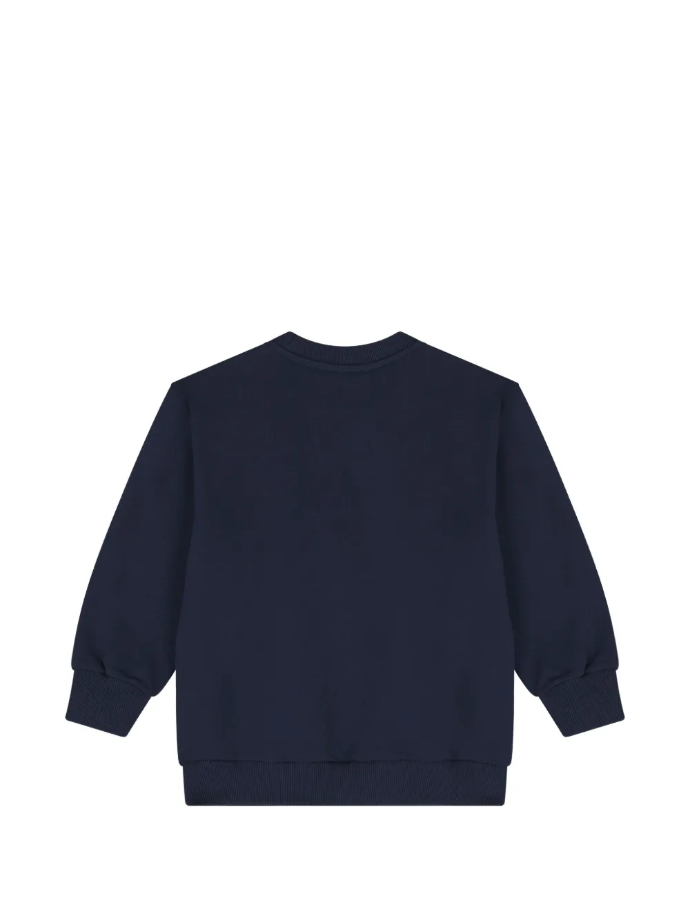ETRO KIDS Pegaso sweater met geborduurd logo Blauw