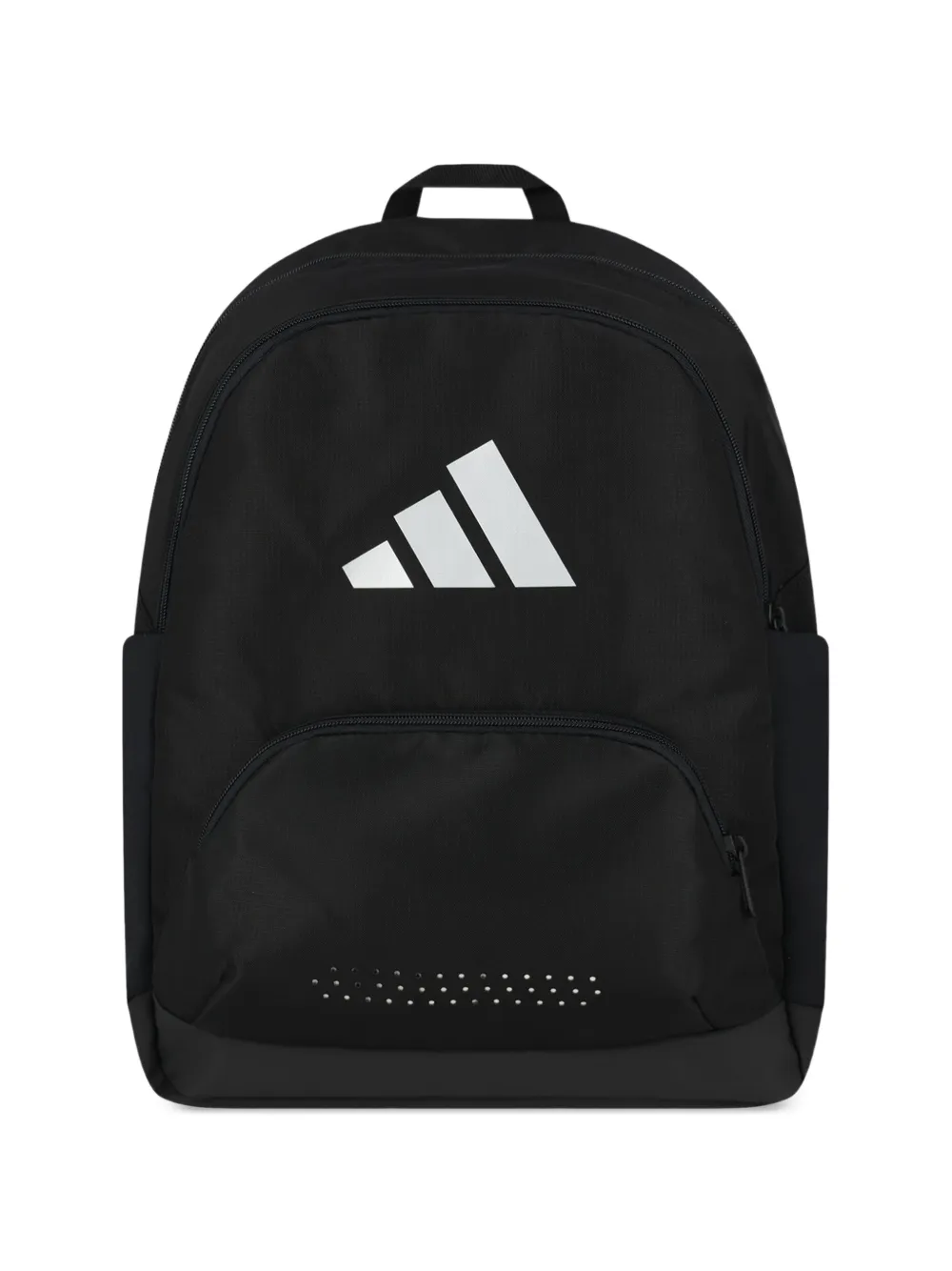 adidas Kids logo-print zip-around backpack - Schwarz