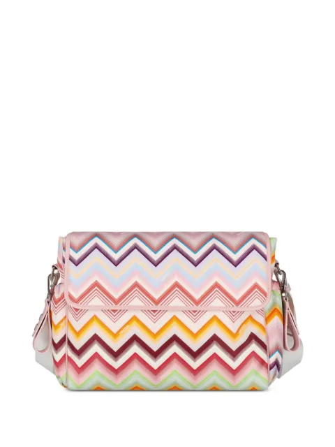 Missoni Kids Luiertas met zigzagprint