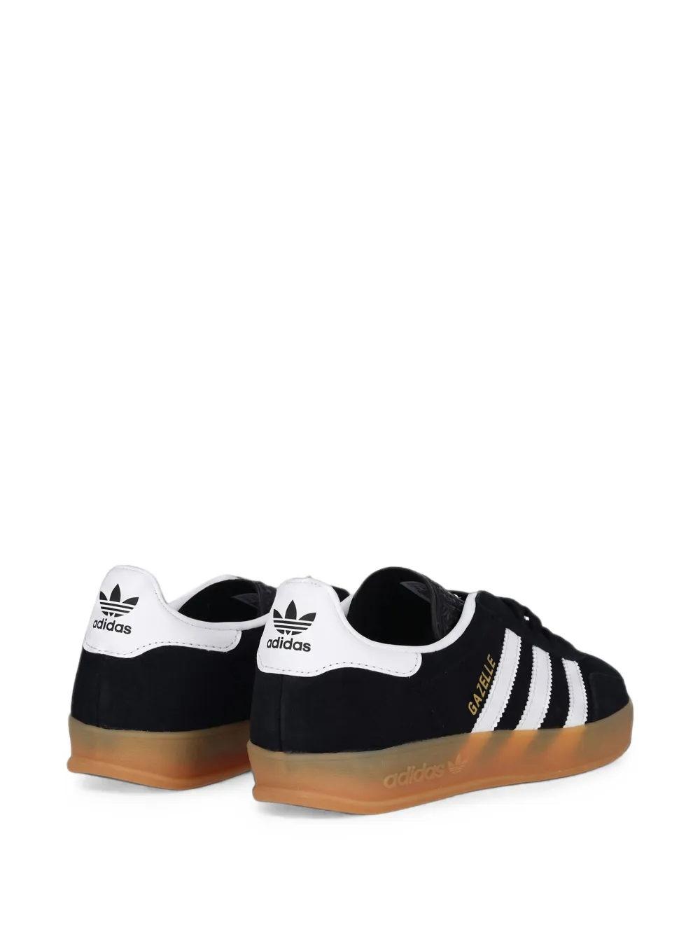 adidas Kids Gazelle lace-up sneakers Zwart