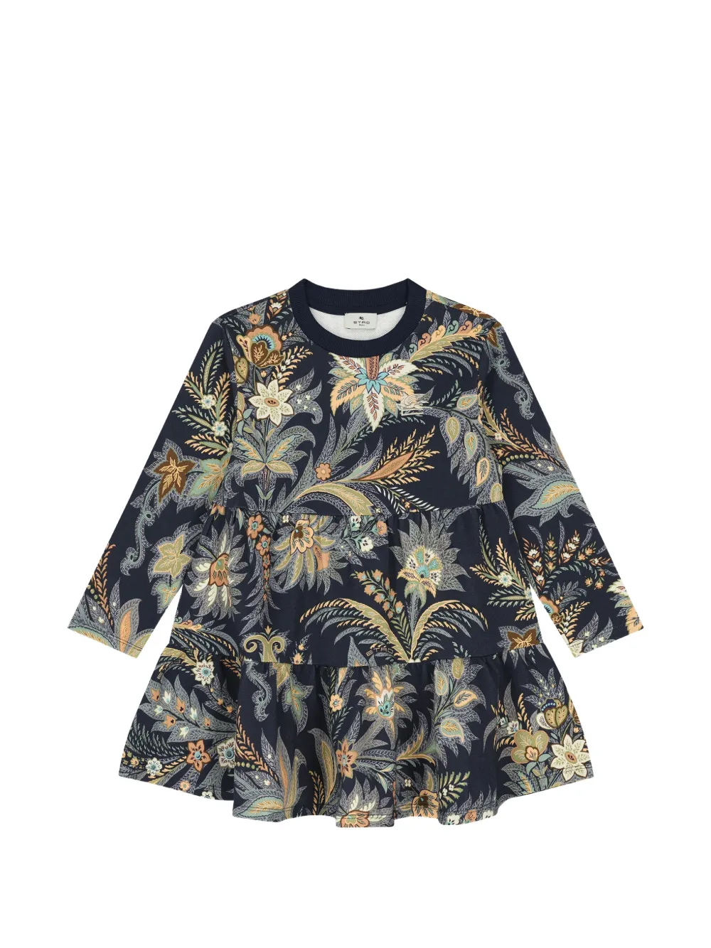 ETRO KIDS Abito a fiori - Blu