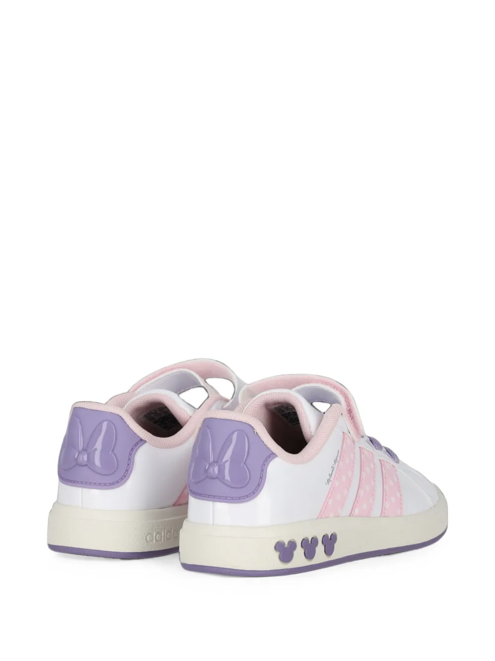 adidas Kids x Disney Minnie Mouse touch-strap sneakers Wit