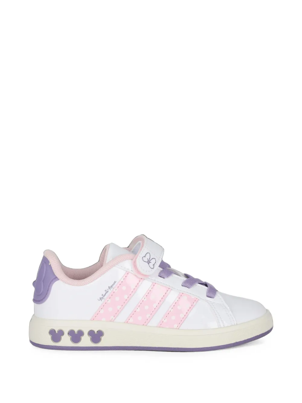 adidas Kids x Disney Minnie Mouse touch-strap sneakers Wit