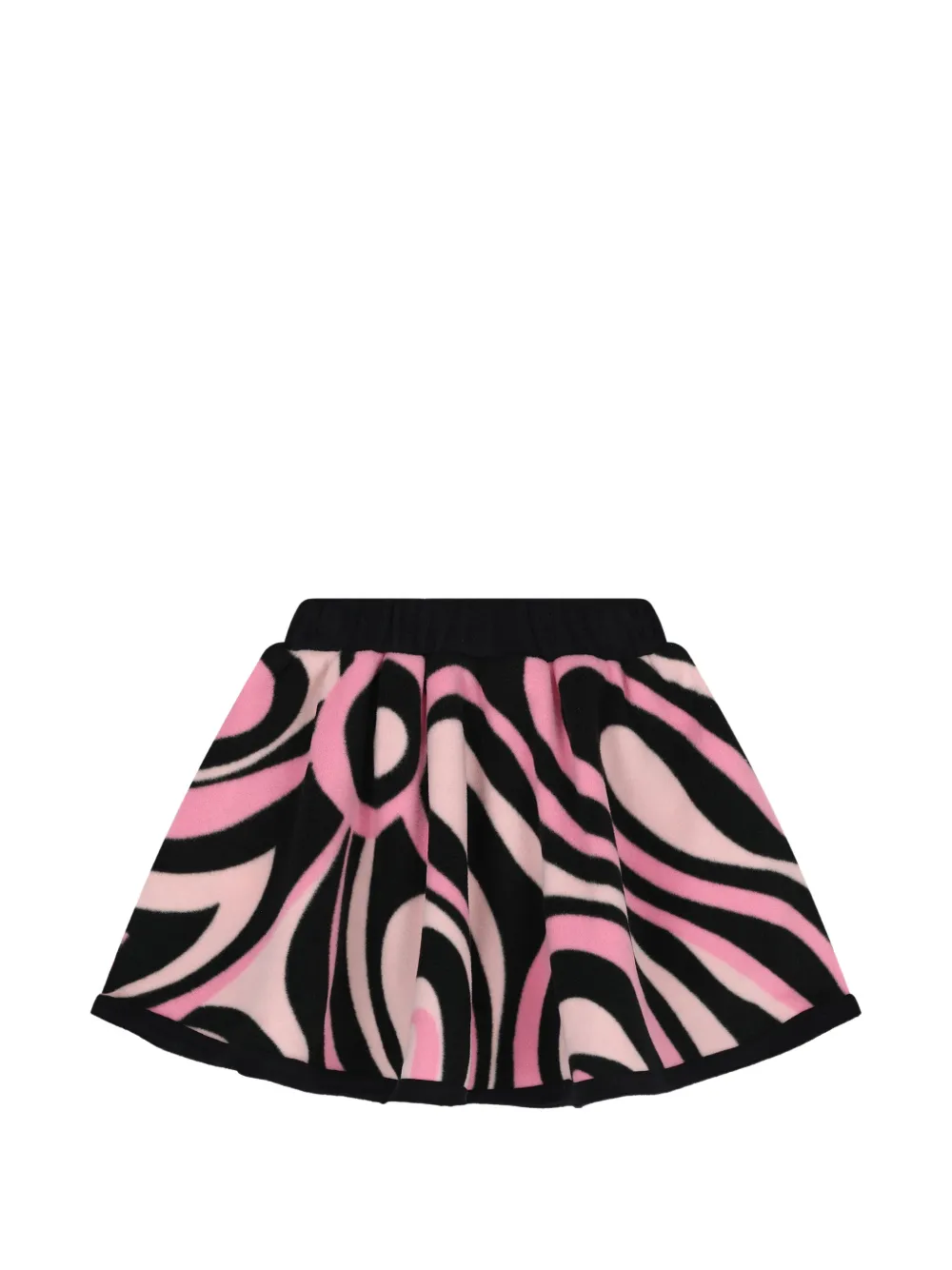 PUCCI Junior Fleece rok met Iride-print Zwart