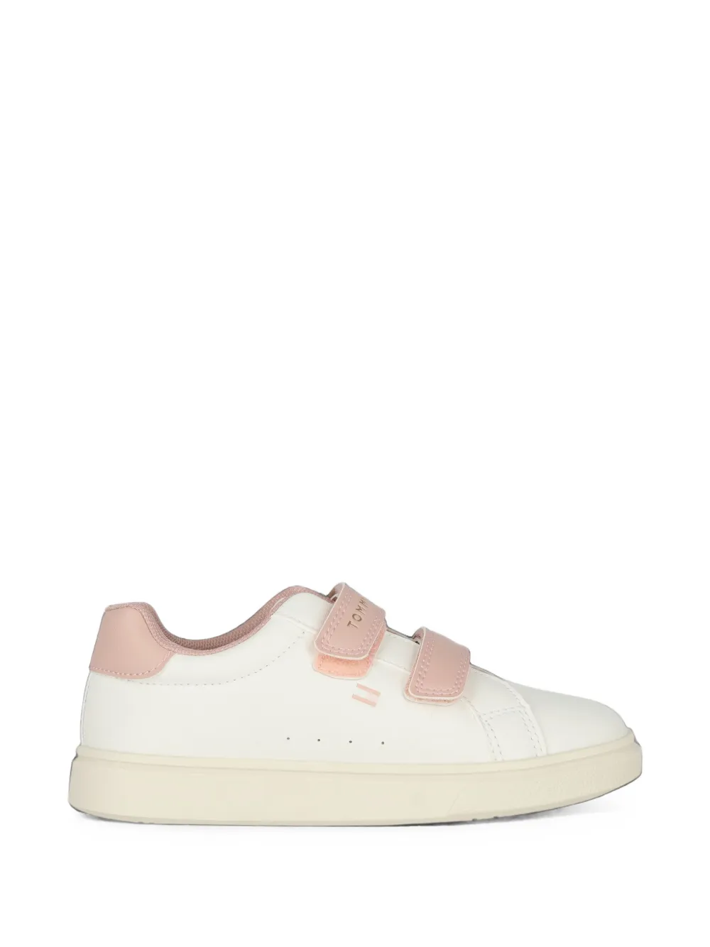 Tommy Hilfiger Junior touch-strap sneakers Wit