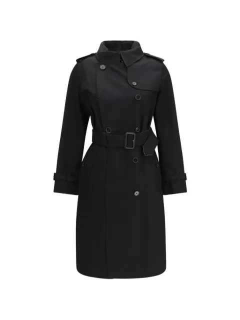 Burberry long gabardine Lakefield trench coat