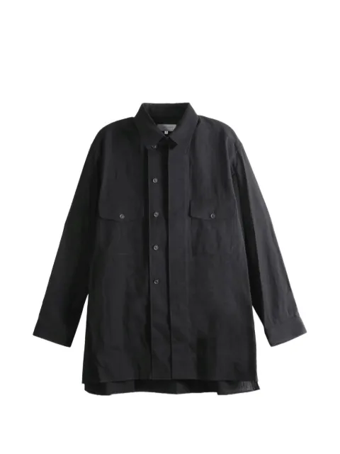 Yohji Yamamoto flap-pockets shirt