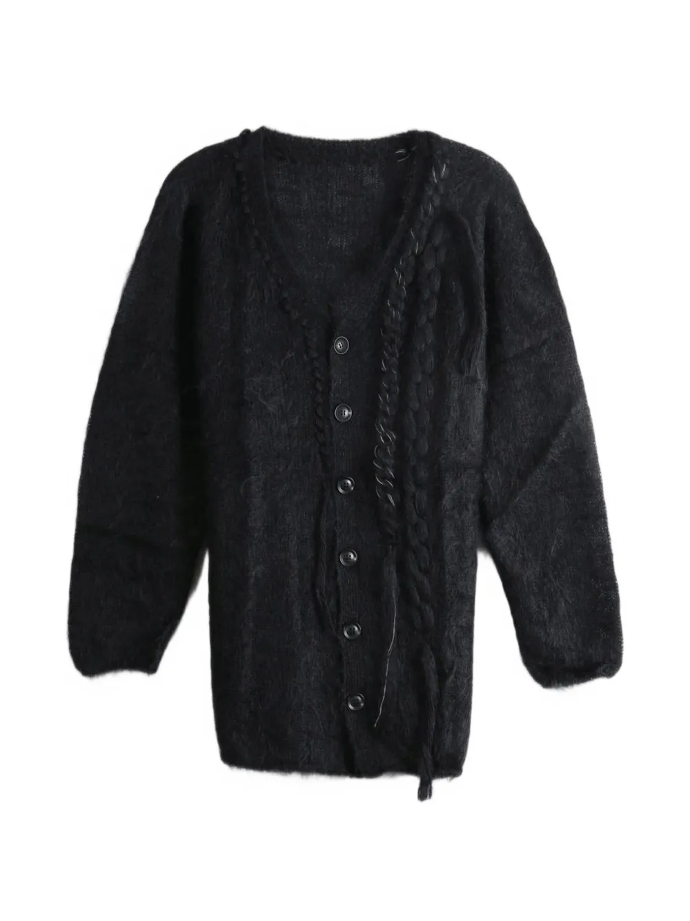 Y's cable-knit cardigan · 2