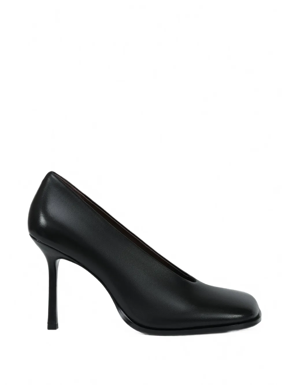 POTAMY square-toe leather pumps