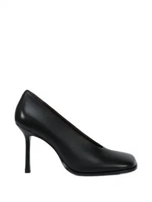 Ninamounah Howl Leather Pumps | Black | FARFETCH BG